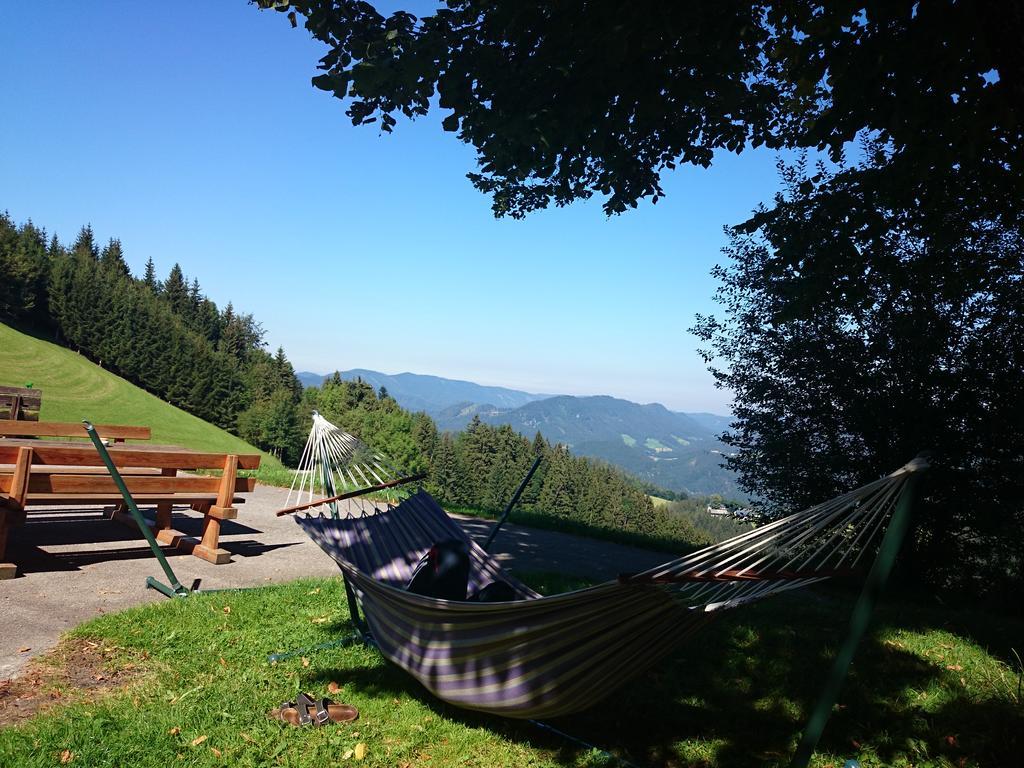 Villa Bio-Bauernhof Kurzeck Göstling an der Ybbs Exterior foto